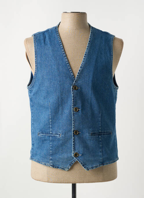 Gilet sans manche bleu CH. K. WILLIAMS pour homme