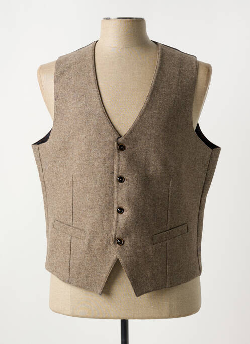Gilet sans manche marron CH. K. WILLIAMS pour homme