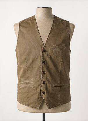 Gilet sans manche poches vert CH. K. WILLIAMS homme