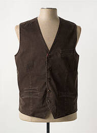 Gilet sans manche poches marron CH. K. WILLIAMS homme