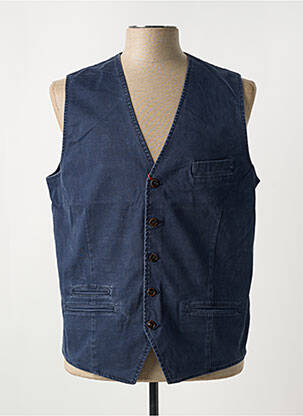 Gilet sans manche poches bleu CH. K. WILLIAMS homme