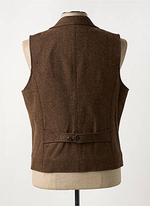 Gilet sans manche poches marron fonce CH. K. WILLIAMS homme