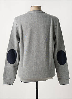 Pull col rond manches longues gris CH. K. WILLIAMS homme