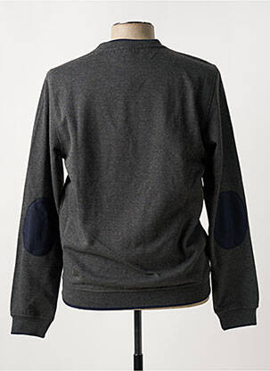 Pull col rond manches longues gris fonce CH. K. WILLIAMS homme