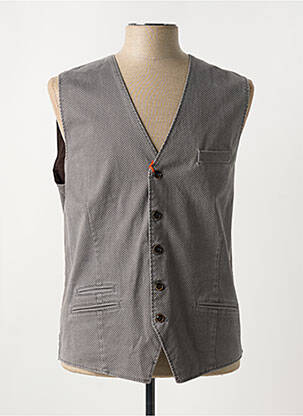Gilet sans manche poches gris CH. K. WILLIAMS homme