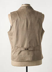 Gilet sans manche beige CH. K. WILLIAMS pour homme seconde vue