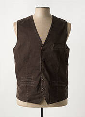 Gilet sans manche marron CH. K. WILLIAMS pour homme seconde vue