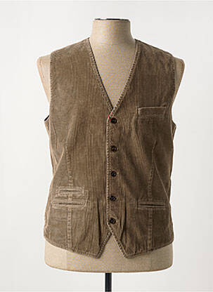 Gilet sans manche marron CH. K. WILLIAMS pour homme