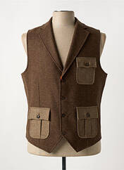 Gilet sans manche marron fonce CH. K. WILLIAMS pour homme seconde vue