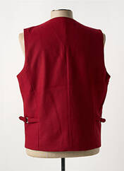 Gilet sans manche rouge CH. K. WILLIAMS pour homme seconde vue