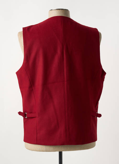 Gilet sans manche poches rouge CH. K. WILLIAMS homme