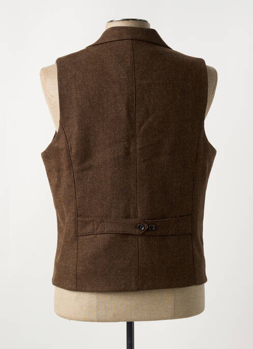 Gilet sans manche poches marron CH. K. WILLIAMS homme