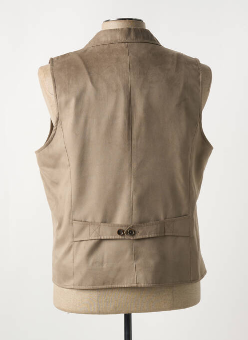 Gilet sans manche beige CH. K. WILLIAMS pour homme