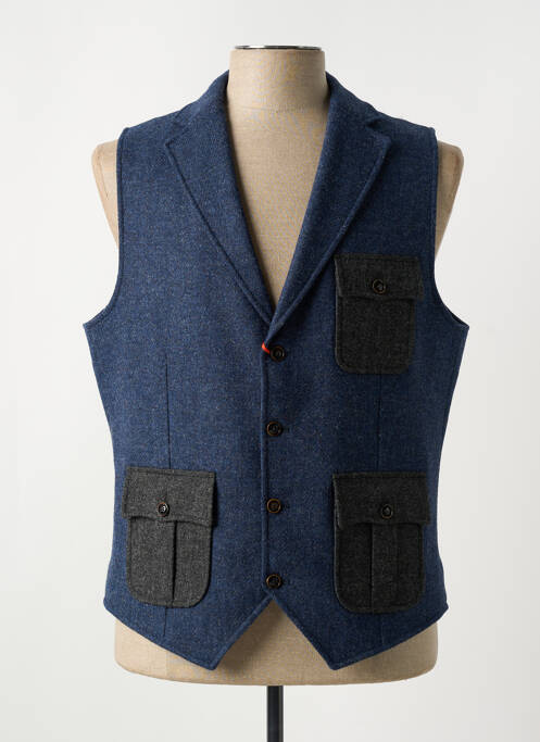 Gilet sans manche bleu CH. K. WILLIAMS pour homme