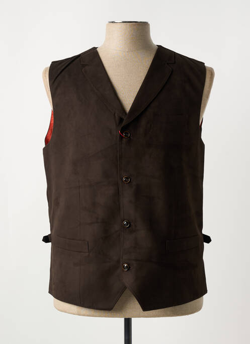 Gilet sans manche marron CH. K. WILLIAMS pour homme