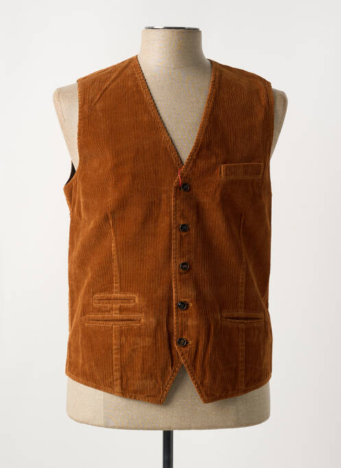 Gilet sans manche orange CH. K. WILLIAMS pour homme