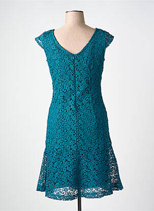 Robe mi-longue manches courtes manches courtes bleu STREET ONE femme