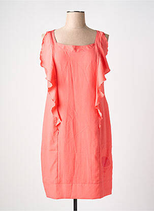 Robe mi-longue sans manche sans manche rose LE PETIT BAIGNEUR femme