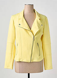 Veste casual col tailleur jaune STREET ONE femme