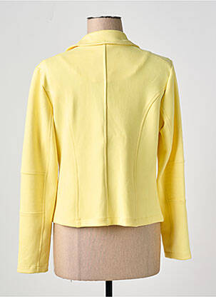 Veste casual col tailleur jaune STREET ONE femme
