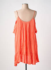 Robe mi-longue rose VILA pour femme seconde vue