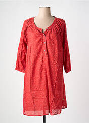Robe mi-longue rouge BOHEMIAN CHIQUE pour femme seconde vue