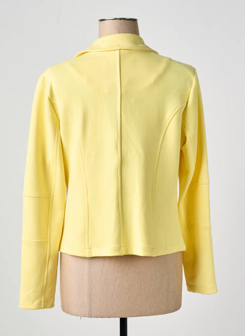 Veste casual col tailleur jaune STREET ONE femme
