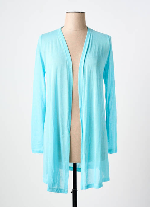 Gilet manches longues bleu LE PETIT BAIGNEUR pour femme