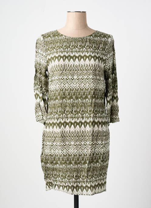 Robe courte vert VILA pour femme