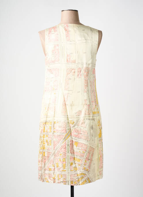 Robe mi-longue beige NICE THINGS pour femme