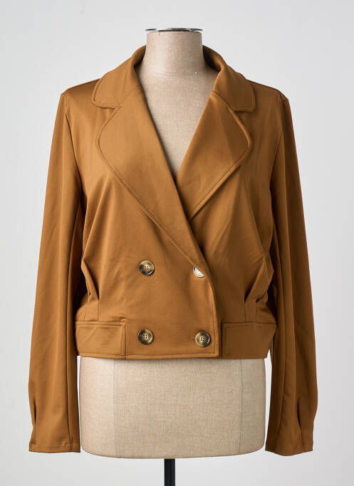 Veste casual marron VILA pour femme