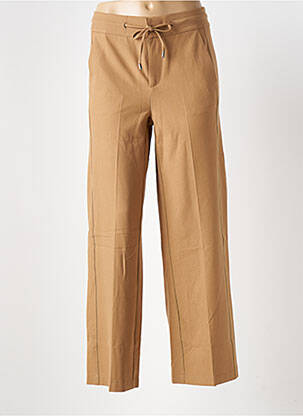 Pantalon droit stretch taille normale marron STREET ONE femme