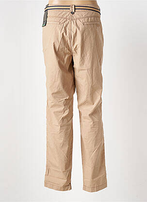 Pantalon chino tissage popeline taille normale marron STREET ONE femme