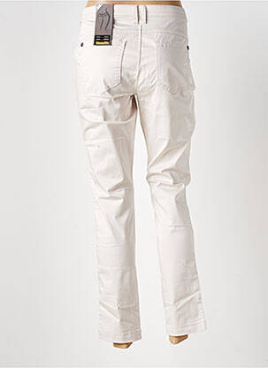 Pantalon 7/8 tissage popeline taille normale gris STREET ONE femme