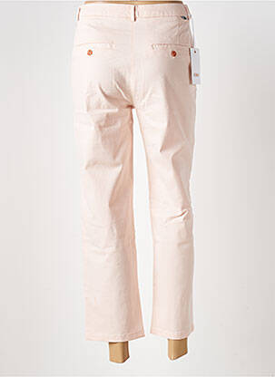 Pantalon 7/8 taille à pinces taille normale rose REIKO femme