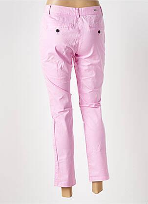 Pantalon 7/8 taille à pinces taille normale rose CKS femme