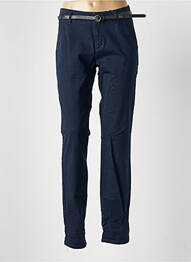 Pantalon chino taille basse taille basse bleu SCOTCH & SODA femme