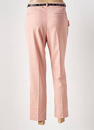 Pantalon 7/8 taille à pinces taille normale rose SCOTCH & SODA femme