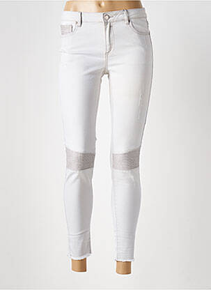 Jeans skinny taille normale taille normale gris VILA femme