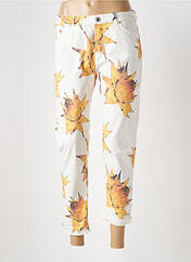 Jeans coupe slim beige MAISON SCOTCH pour femme seconde vue