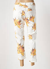 Jeans coupe slim beige MAISON SCOTCH pour femme seconde vue