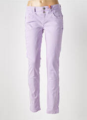 Jeans coupe slim violet STREET ONE pour femme seconde vue