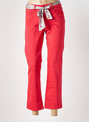 Pantalon 7/8 rouge PARA MI pour femme seconde vue