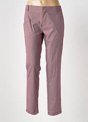 Pantalon 7/8 rouge REIKO pour femme seconde vue