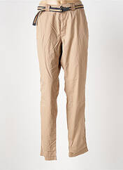 Pantalon chino marron STREET ONE pour femme seconde vue