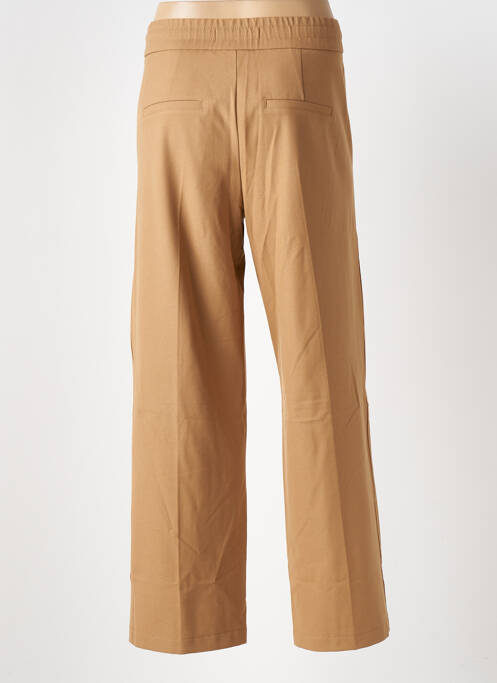Pantalon droit stretch taille normale marron STREET ONE femme