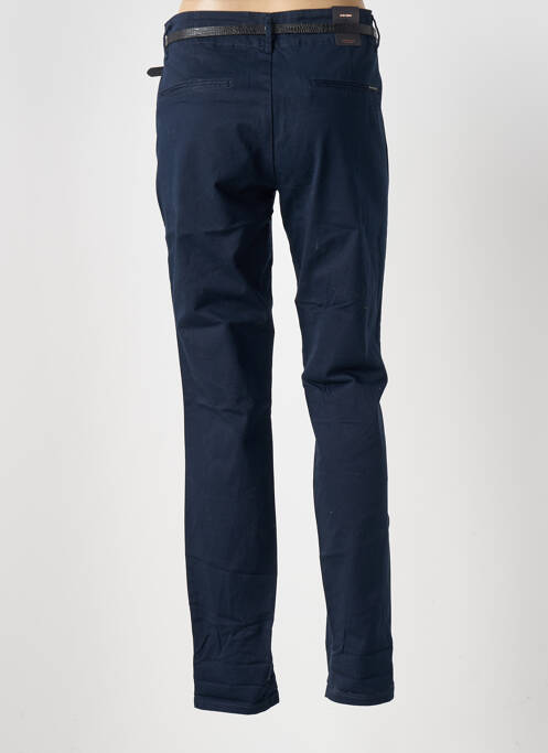 Pantalon chino taille basse taille basse bleu SCOTCH & SODA femme