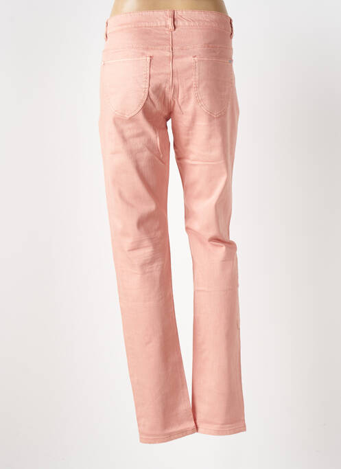 Jeans coupe slim rose CKS pour femme