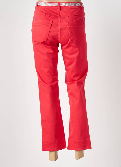 Pantalon 7/8 rouge PARA MI pour femme