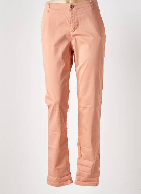 Pantalon chino rose NICE THINGS pour femme